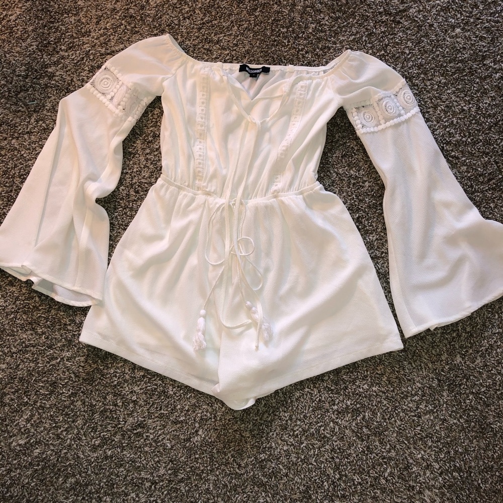 White romper